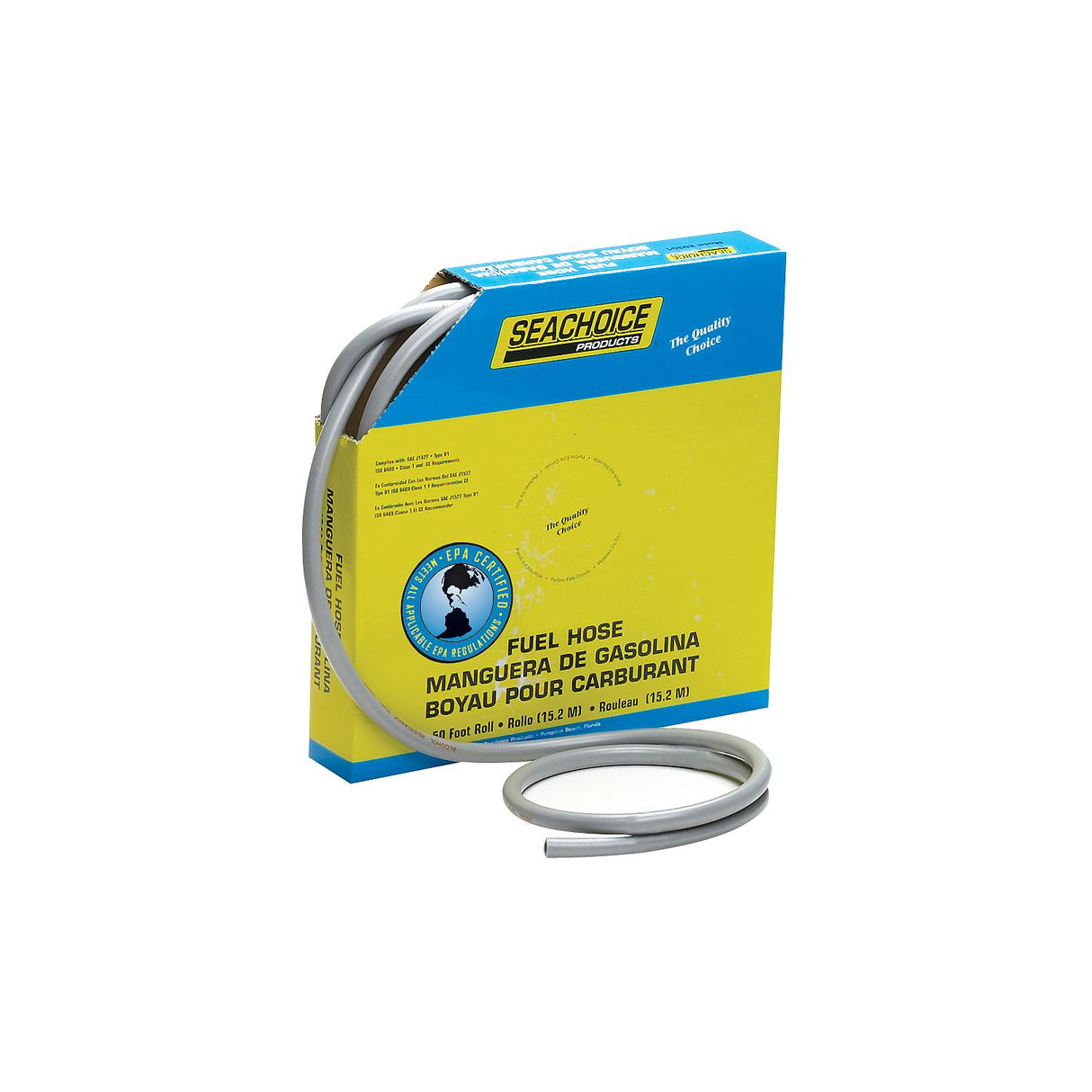Seachoice Fuel Hose EPA Compliant, For Repair and Replacement on Outboard Engines, Type B1-15