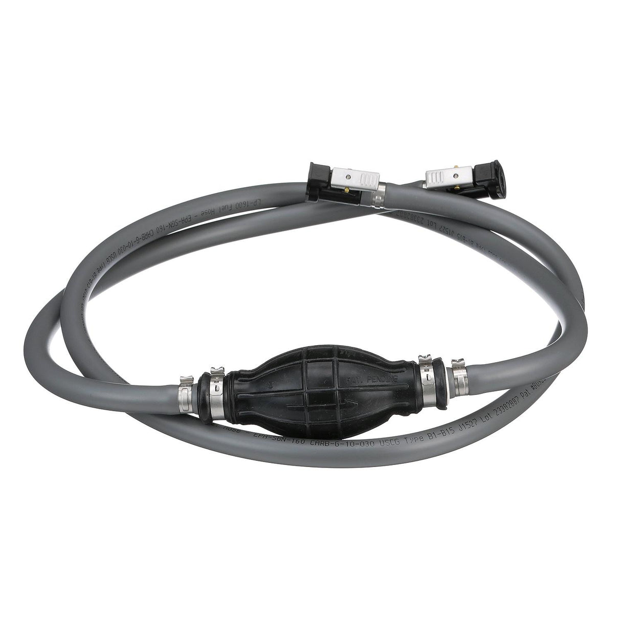 Seachoice 21371 Low Permeation Fuel Line Kit With High-Output Primer Bulb, Johnson/Evinrude, 3/8 In. X 7 Ft.