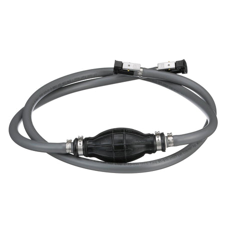 Seachoice 21371 Low Permeation Fuel Line Kit With High-Output Primer Bulb, Johnson/Evinrude, 3/8 In. X 7 Ft.