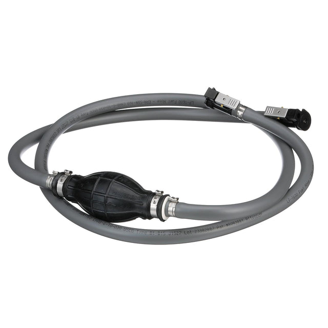 Seachoice 21371 Low Permeation Fuel Line Kit With High-Output Primer Bulb, Johnson/Evinrude, 3/8 In. X 7 Ft.