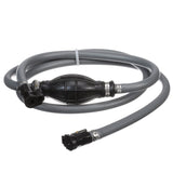 Seachoice 21391 Low Permeation Fuel Line Kit With High-Output Primer Bulb, Mercury, 3/8 In. X 7 Ft.