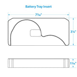 Seachoice Battery Tray w/ Strap For D27M & D31M Optima Batteries