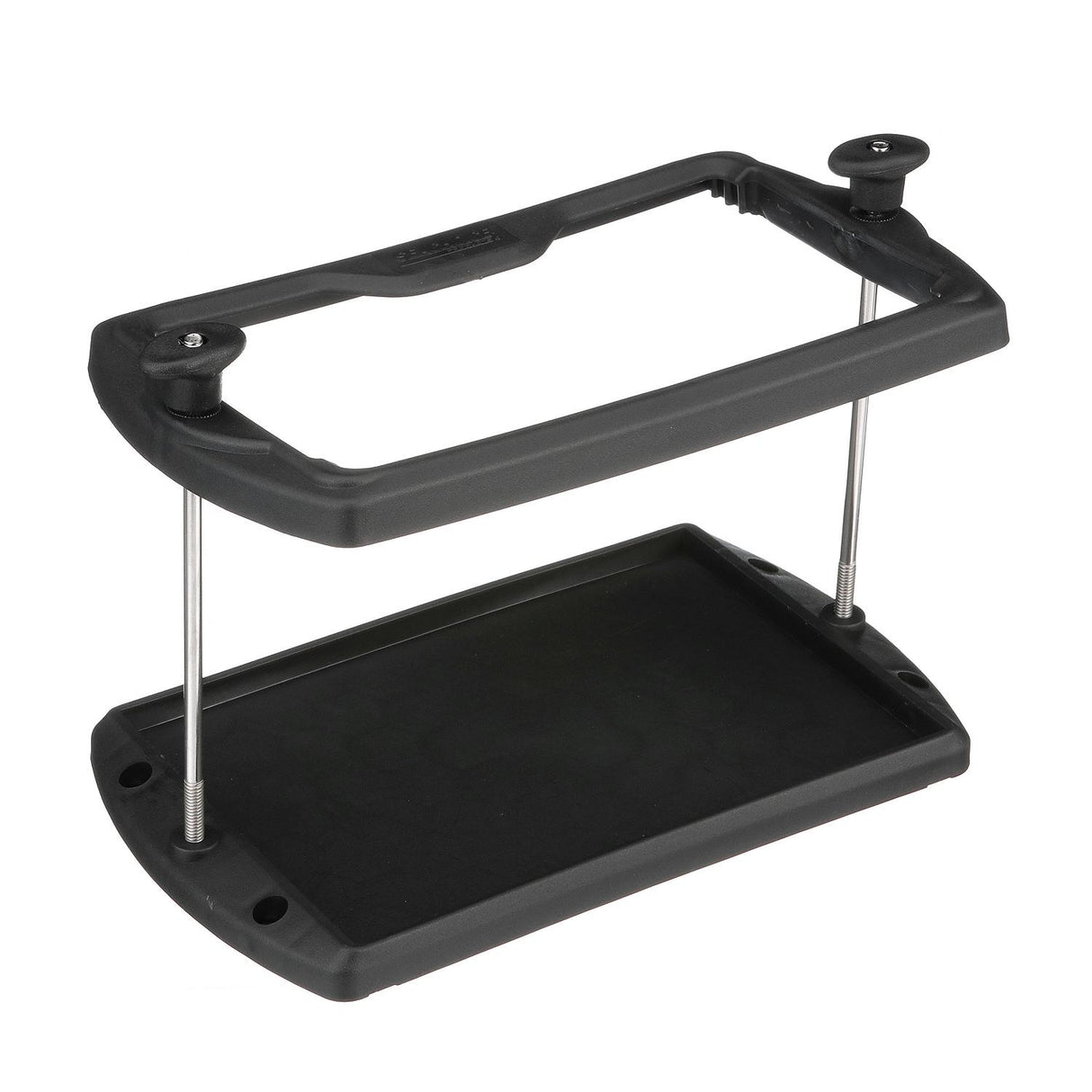 Seachoice USCG-Approved Premium Marine Group 24 Series Hold-Down Battery Tray, Black