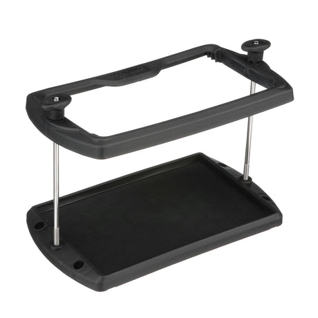 Seachoice USCG-Approved Premium Marine Group 24 Series Hold-Down Battery Tray, Black