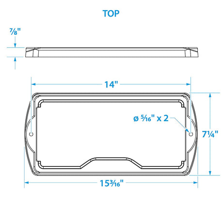 Seachoice Premium Durable Battery Tray, Fits Group 31 Batteries