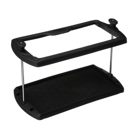 Seachoice USCG-Approved Premium Marine Group 27 Series Hold-Down Battery Tray, Black