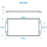 Seachoice Premium Battery Tray with Stainless Steel Hardware, 29 Series