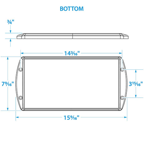 Seachoice Premium Battery Tray with Stainless Steel Hardware, 29 Series
