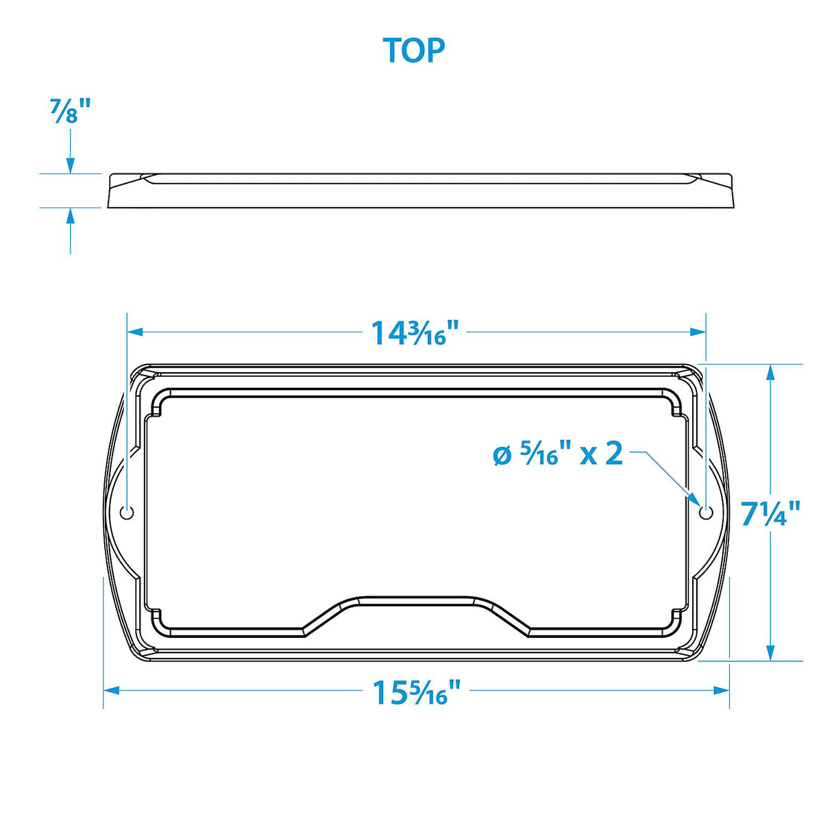 Seachoice Premium Battery Tray with Stainless Steel Hardware, 29 Series