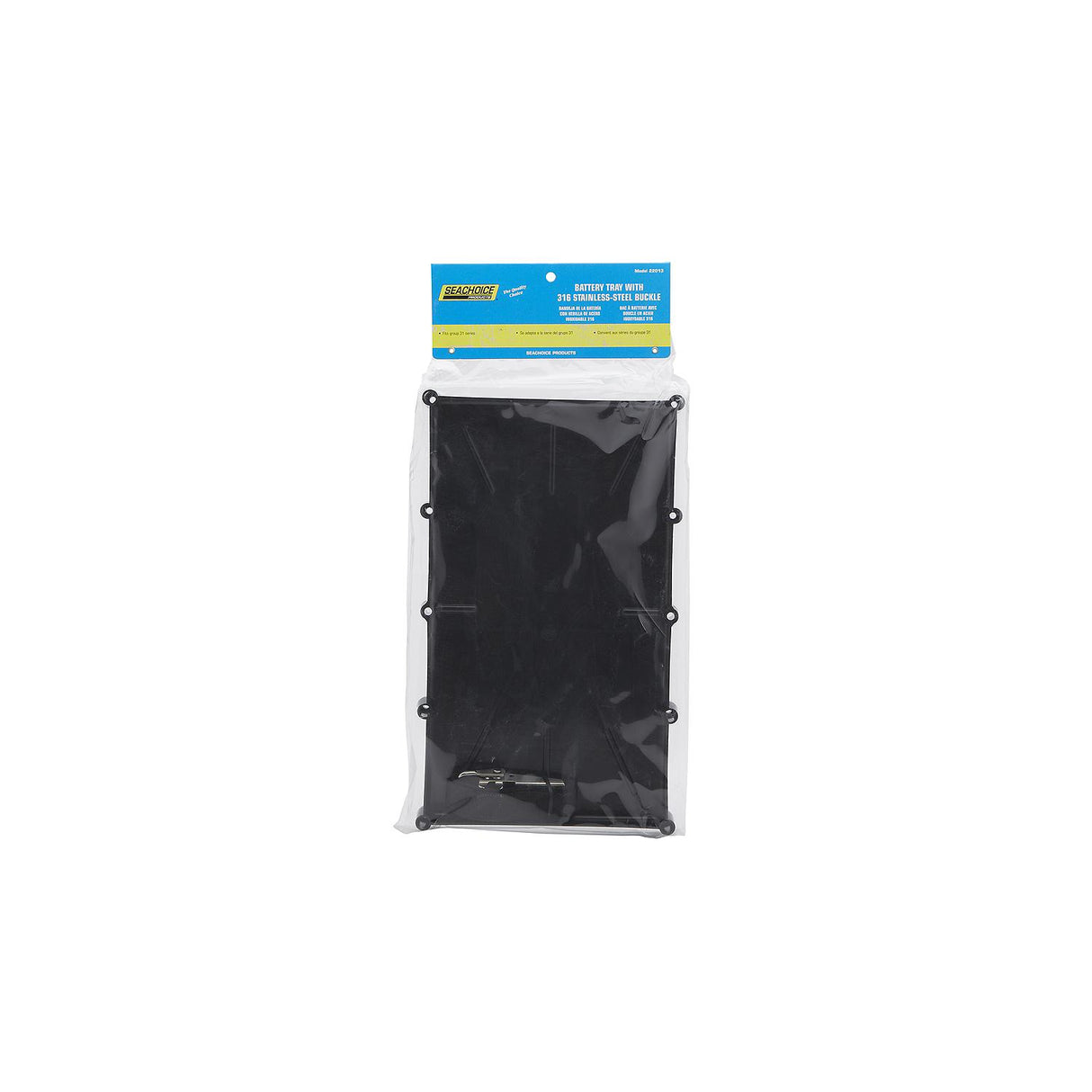 Seachoice Battery Tray with Stainless Steel Buckle, Group 29/31
