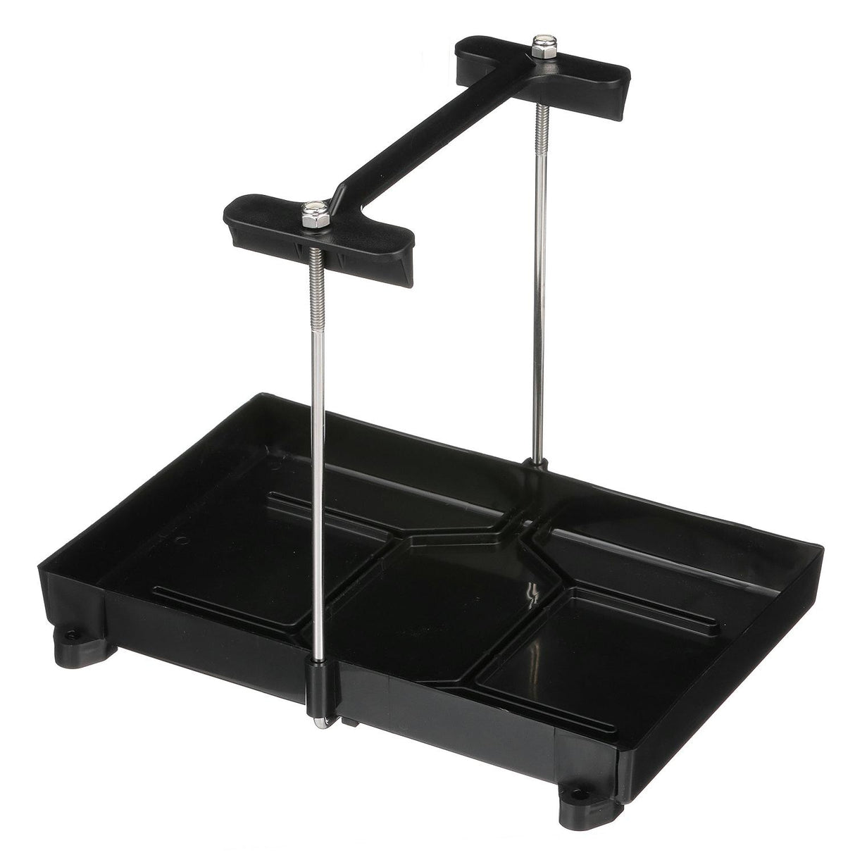 Seachoice 22021 USCG-Approved Marine Group 24 Series Hold-Down Battery Tray, Black