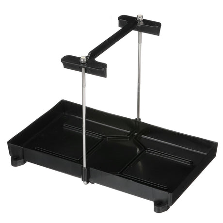 Seachoice USCG-Approved Marine Group 27 Series Hold-Down Battery Tray, Black