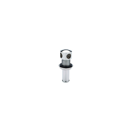 Seachoice Thru Hull Fuel Tank Vent, Chrome-Plated Brass, 5/8 in.