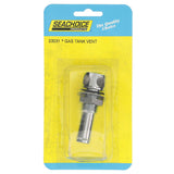 Seachoice Thru Hull Fuel Tank Vent, Chrome-Plated Brass, 5/8 in.