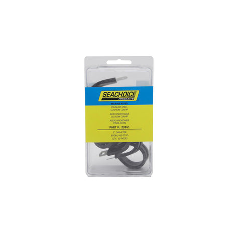 Seachoice Stainless Steel Cable Clamps, 1 In., EPDM