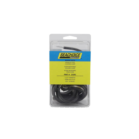 Seachoice Stainless Steel Cable Clamps, 1-1/2 In., EPDM