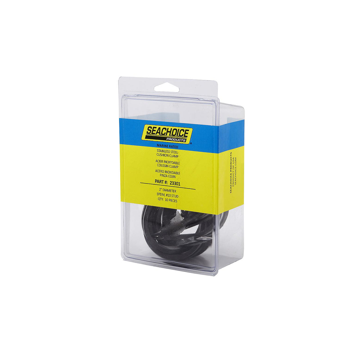 Seachoice Stainless Steel Cushion Cable Clamp, 2 In.