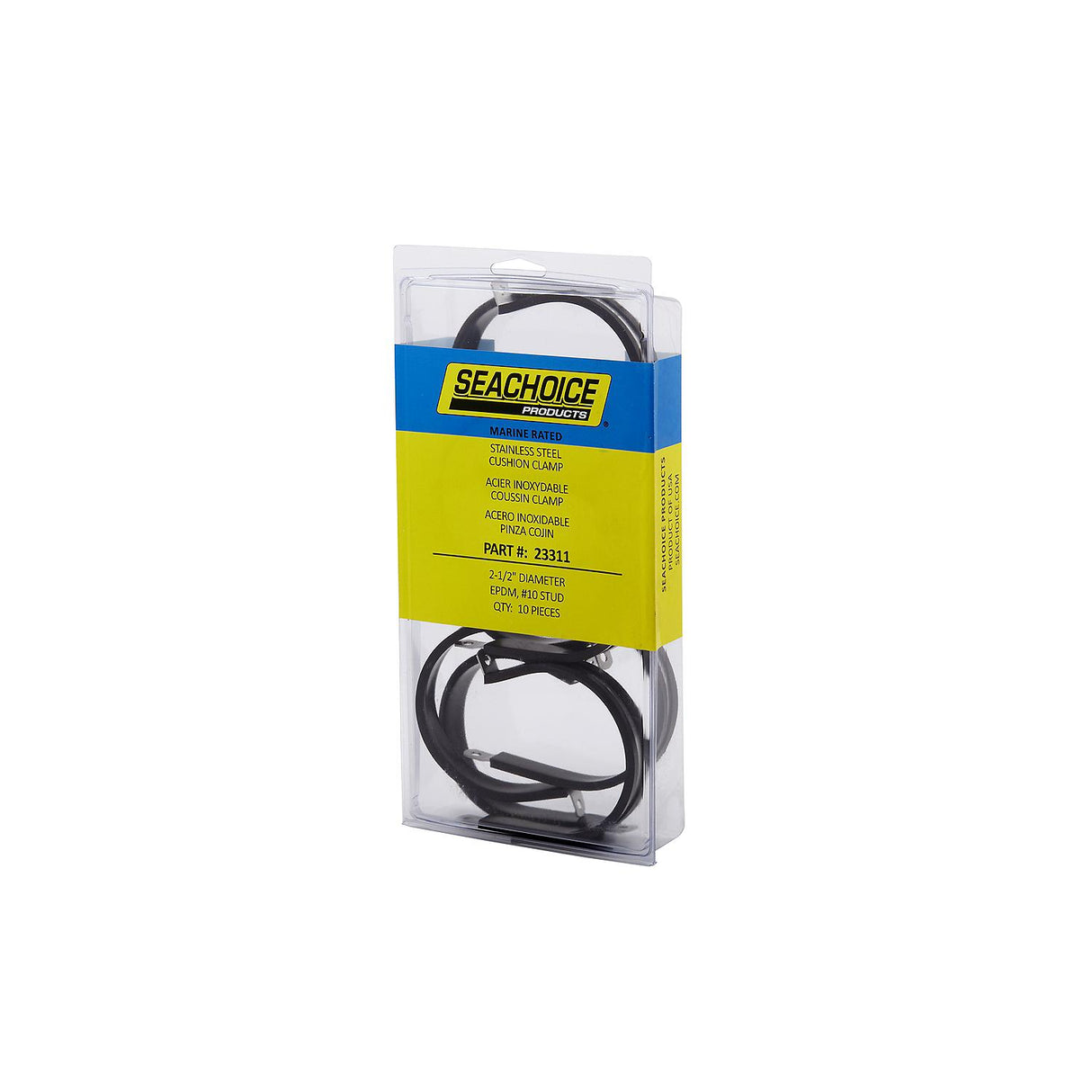 Seachoice Stainless Steel Cushion Cable Clamp, 2-1/2 In.