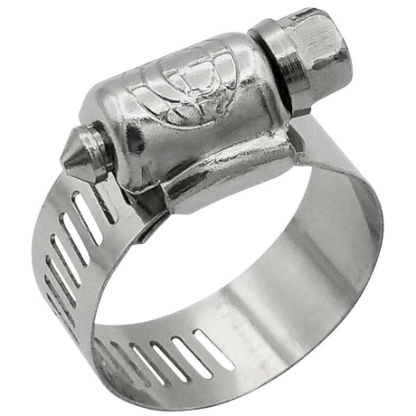 Seachoice 23351 Stainless-Steel Mini Hose Clamps, 5/16" Band, Size #4, 10/Bx