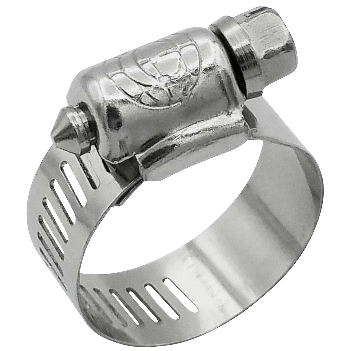 Seachoice 23354 Stainless-Steel Mini Hose Clamps, 5/16" Band, Size #6, 10/Bx