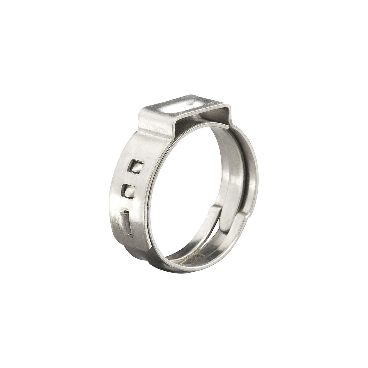Seachoice 23444 Stainless-Steel Pinch Hose Clamps, 9/16" / 14.5mm OD - Bag of 10