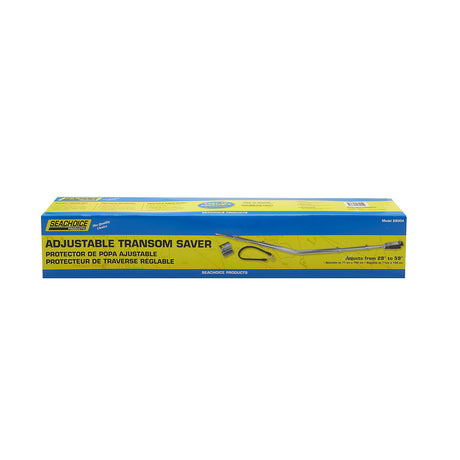 Seachoice Adjustable Transom Saver, Angled, 28-59 In.