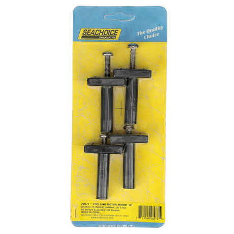 Seachoice 28071 Mounting Bolt and Isolator Kit for Motorguide Trolling Motors, Stainless Steel Screws