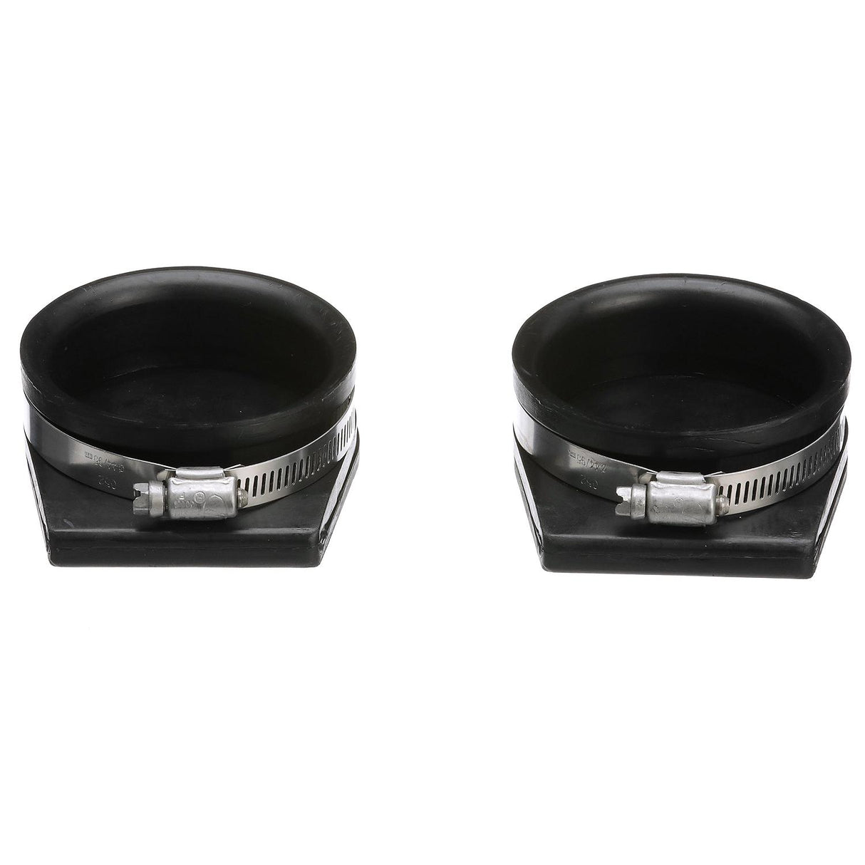 Seachoice Exhaust Guard Covers, Fits 3 in. OD Pipe, Black Rubber with Stainless Steel Hose Clamp
