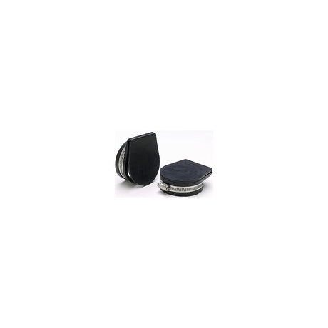 Seachoice Exhaust Guard Covers, Fits 4 in. OD Pipe, Black Rubber with Stainless Steel Hose Clamp