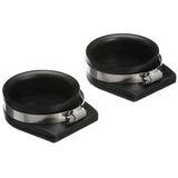 Seachoice Exhaust Guard Covers, Fits 3 in. OD Pipe, Black Rubber with Stainless Steel Hose Clamp