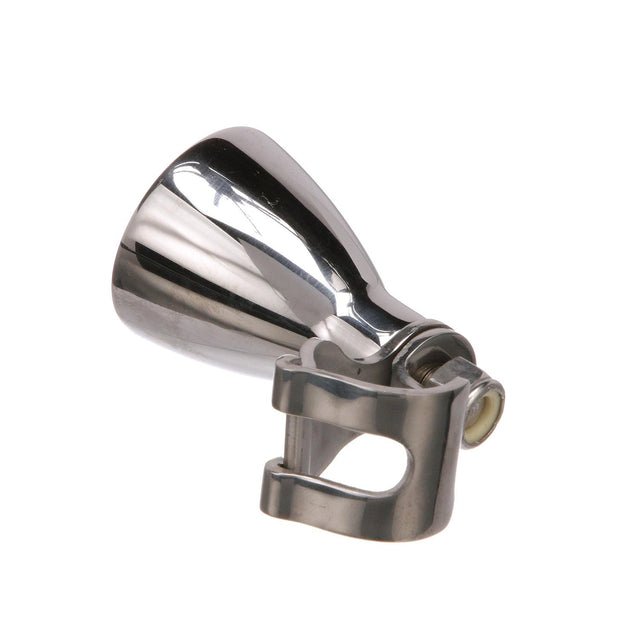 Seachoice 28491 Large Stainless Steel Turning Knob, Fits Destroyer Wheels, Black Plastic Knob Cap