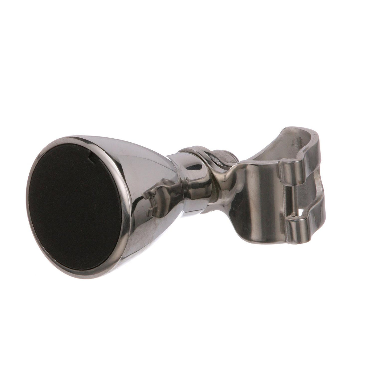 Seachoice 28491 Large Stainless Steel Turning Knob, Fits Destroyer Wheels, Black Plastic Knob Cap