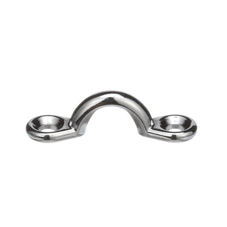 Seachoice Multi-Purpose Chrome-Plated Zinc 3/8 in. Eye Straps, Set of 4