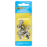 Seachoice Multi-Purpose Chrome-Plated Zinc 3/8 in. Eye Straps, Set of 4