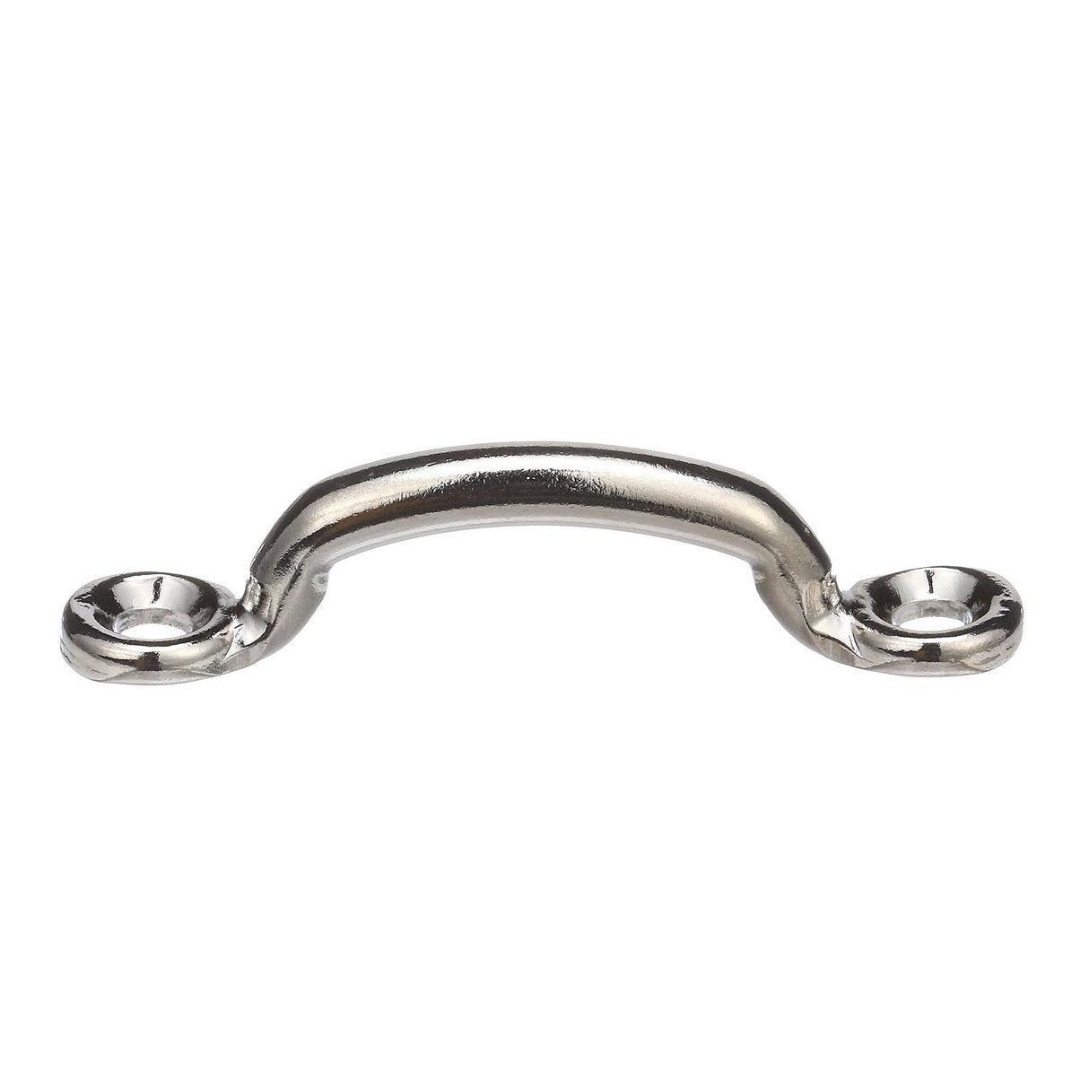 Seachoice Multi-Purpose Nickel-Plated Brass 1-7/32 In. Eye Straps, Set of 4