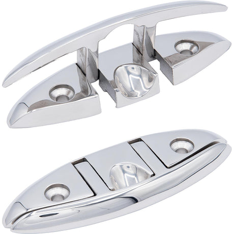 Seachoice 30001 Oval Folding Cleat - Stainless Steel, 5" Length