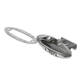 Seachoice 316 Cast Stainless Steel Pull Up Cleat, Flush Mount, 4-1/2 in. Long