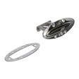 Seachoice 316 Cast Stainless Steel Pull Up Cleat, Flush Mount, 4-1/2 in. Long