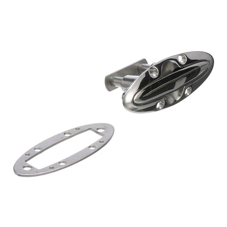 Seachoice 316 Cast Stainless Steel Pull Up Cleat, Flush Mount, 4-1/2 in. Long