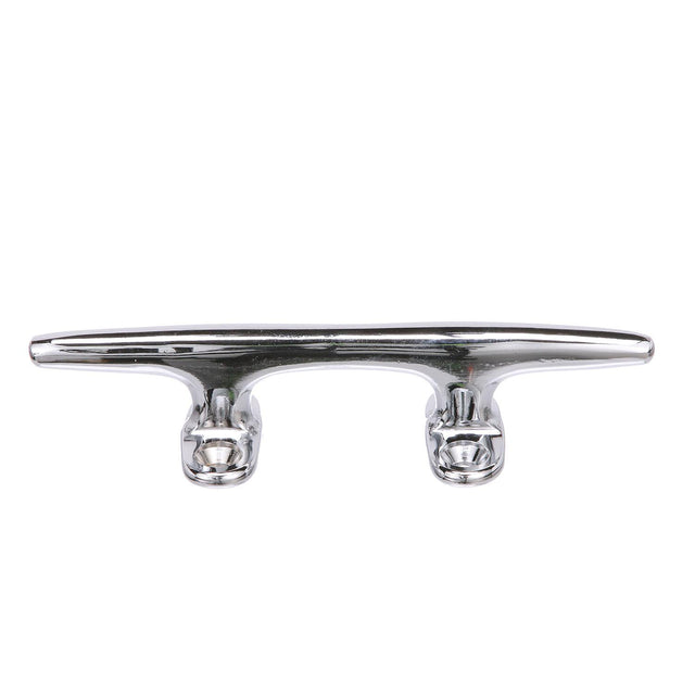 Seachoice Hollow Base Yacht Cleat, Chrome-Plated Cast Brass, 5-1/2 In. Long