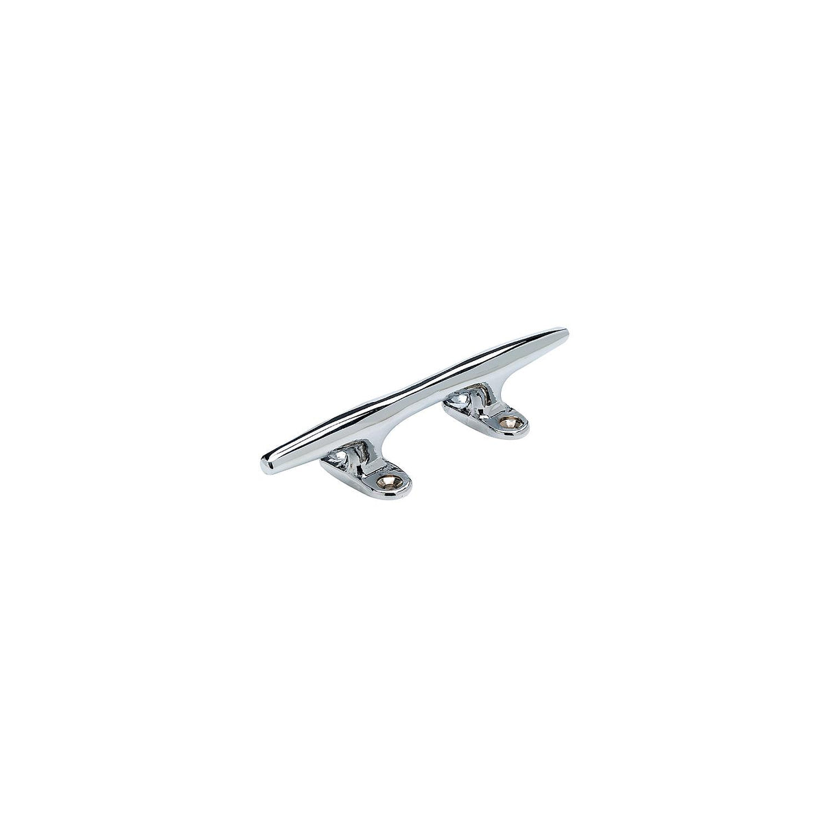 Seachoice Hollow Base Yacht Cleat, Chrome-Plated Cast Brass, 5-1/2 In. Long