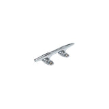 Seachoice Hollow Base Yacht Cleat, Chrome-Plated Cast Brass, 6-1/2 In. Long