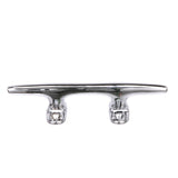 Seachoice Hollow Base Yacht Cleat, Chrome-Plated Cast Brass, 8 In. Long