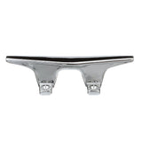 Seachoice Stainless Steel Hollow Base 4-1/2 in. Boat Dock and Anchor Line Cleat
