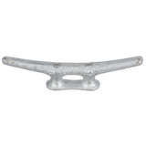 Seachoice Open Base Dock Cleat, Galvanized Gray Iron, 10 In.