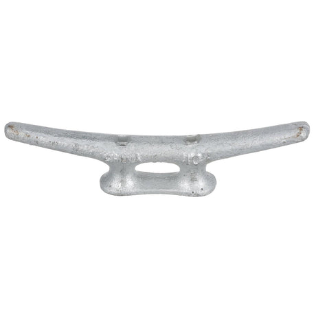 Seachoice Open Base Dock Cleat, Galvanized Gray Iron, 10 In.
