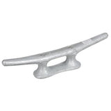 Seachoice Open Base Dock Cleat, Galvanized Gray Iron, 12 In.
