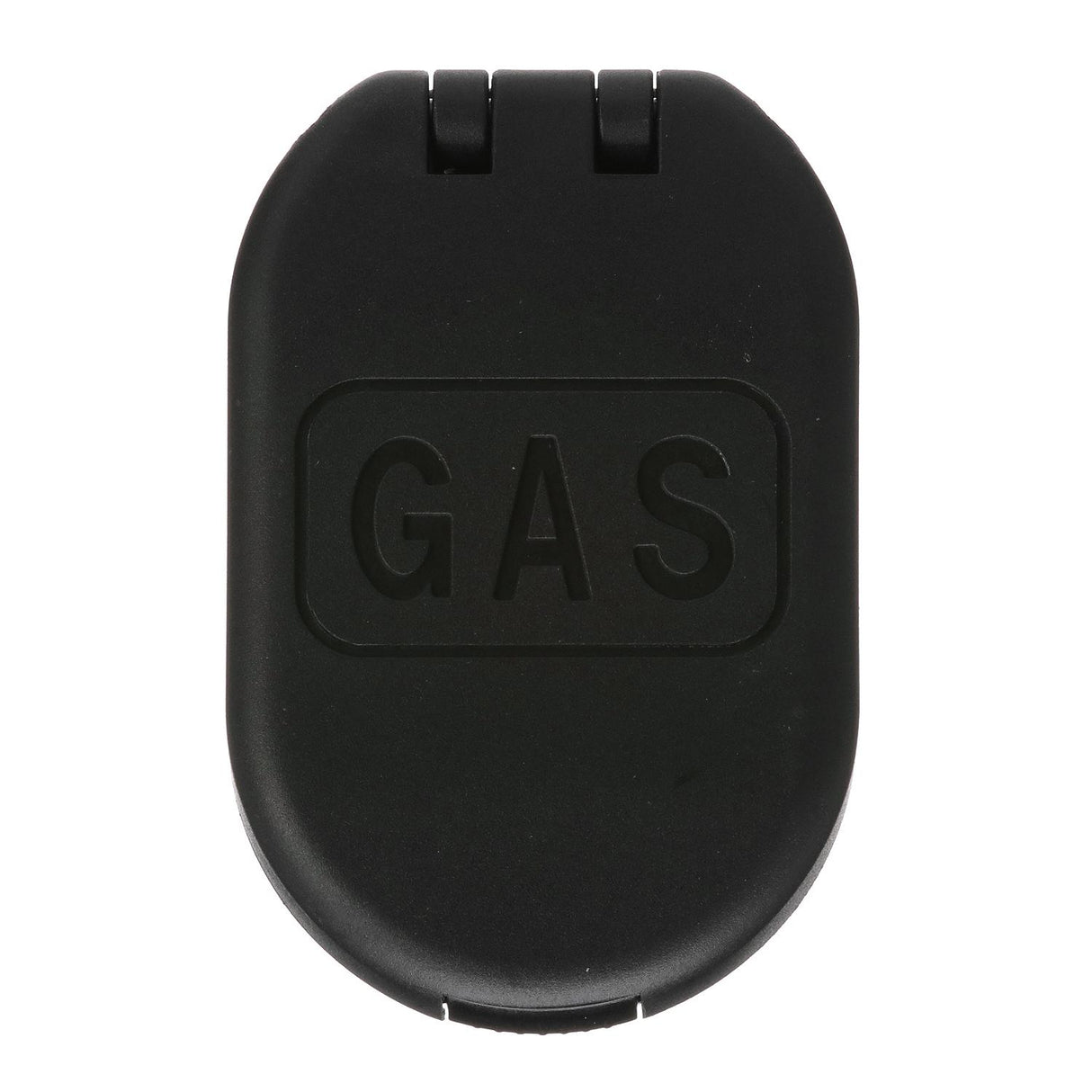 Seachoice 32061 Deck Mount Gas Fill Plate w/ Vent, Hinged Flip-Top, Molded Black Plastic