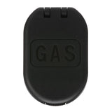 Seachoice 32061 Deck Mount Gas Fill Plate w/ Vent, Hinged Flip-Top, Molded Black Plastic
