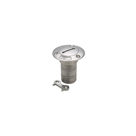 Seachoice Corrosion-Resistant Cast 316 Stainless Steel Deck Fill, Water Fill w/ Cap